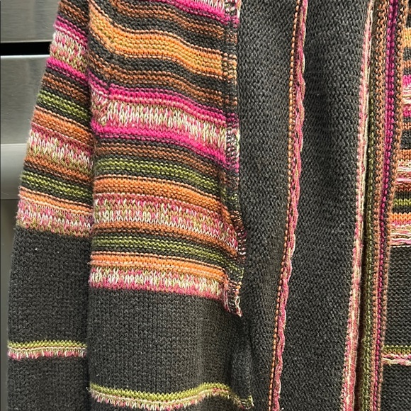 Billabong Pink and Gray Knit Cardigan Sweater - Picture 2 of 5